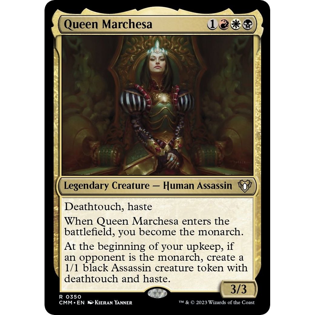 Image for Queen Marchesa (350) (CMM) - Magic: The Gathering