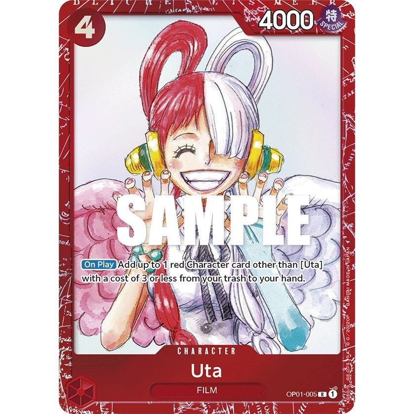 Image for Uta (Premium Card Collection -ONE PIECE FILM RED Edition-) (OP01-005) (OP-PR) - One Piece Card Game