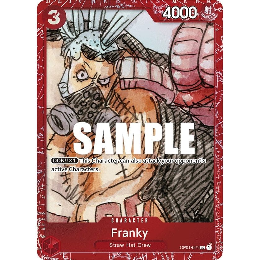 Image for Franky (Premium Card Collection -ONE PIECE FILM RED Edition-) (OP01-021) (OP-PR) - One Piece Card Game