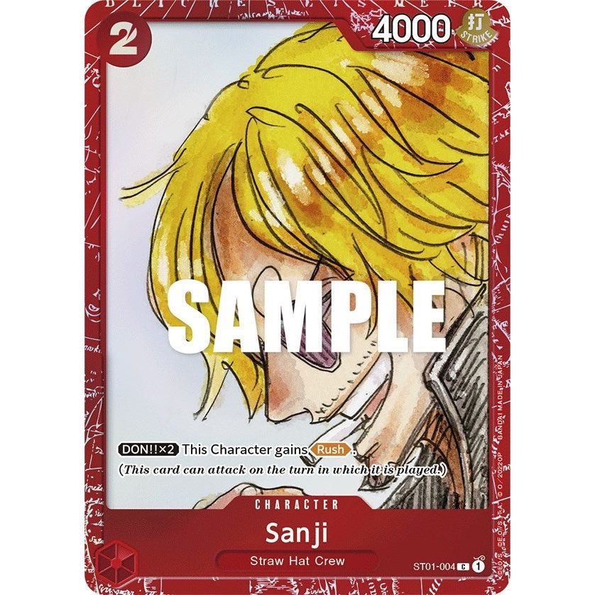 Image for Sanji (Premium Card Collection -ONE PIECE FILM RED Edition-) (ST01-004) (OP-PR) - One Piece Card Game