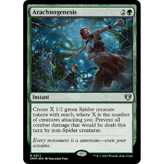 Image for Arachnogenesis (272) (CMM) - Magic: The Gathering