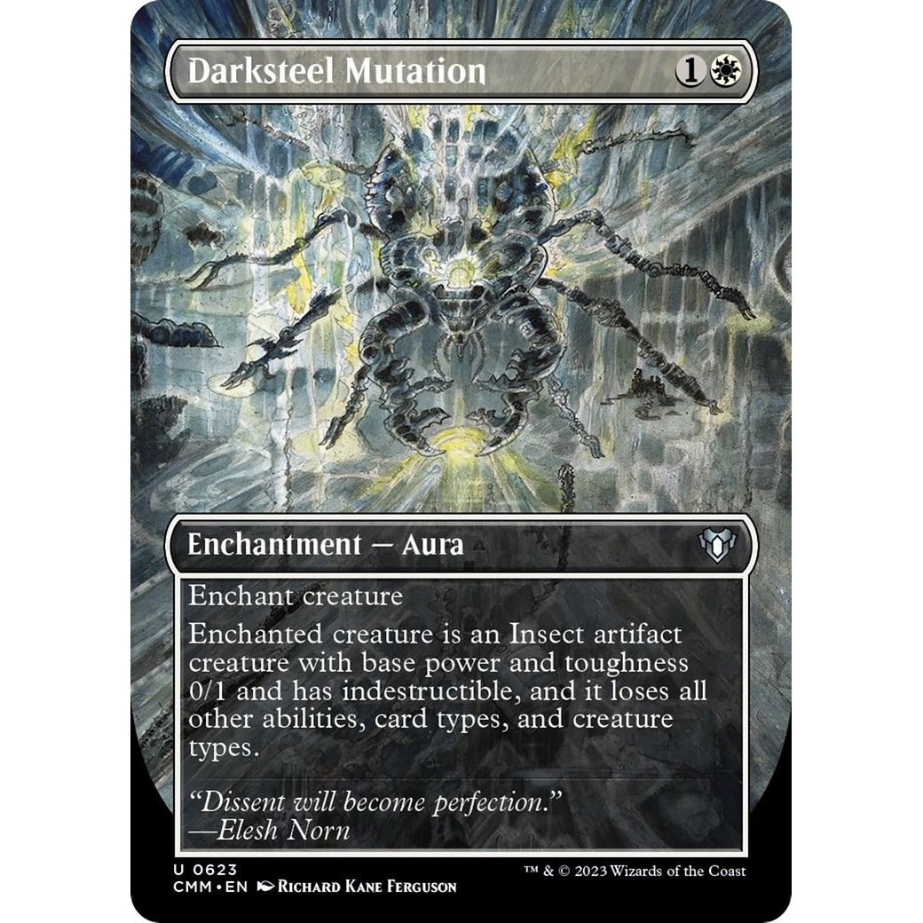 Image for Darksteel Mutation (Borderless) (623) (CMM) - Magic: The Gathering