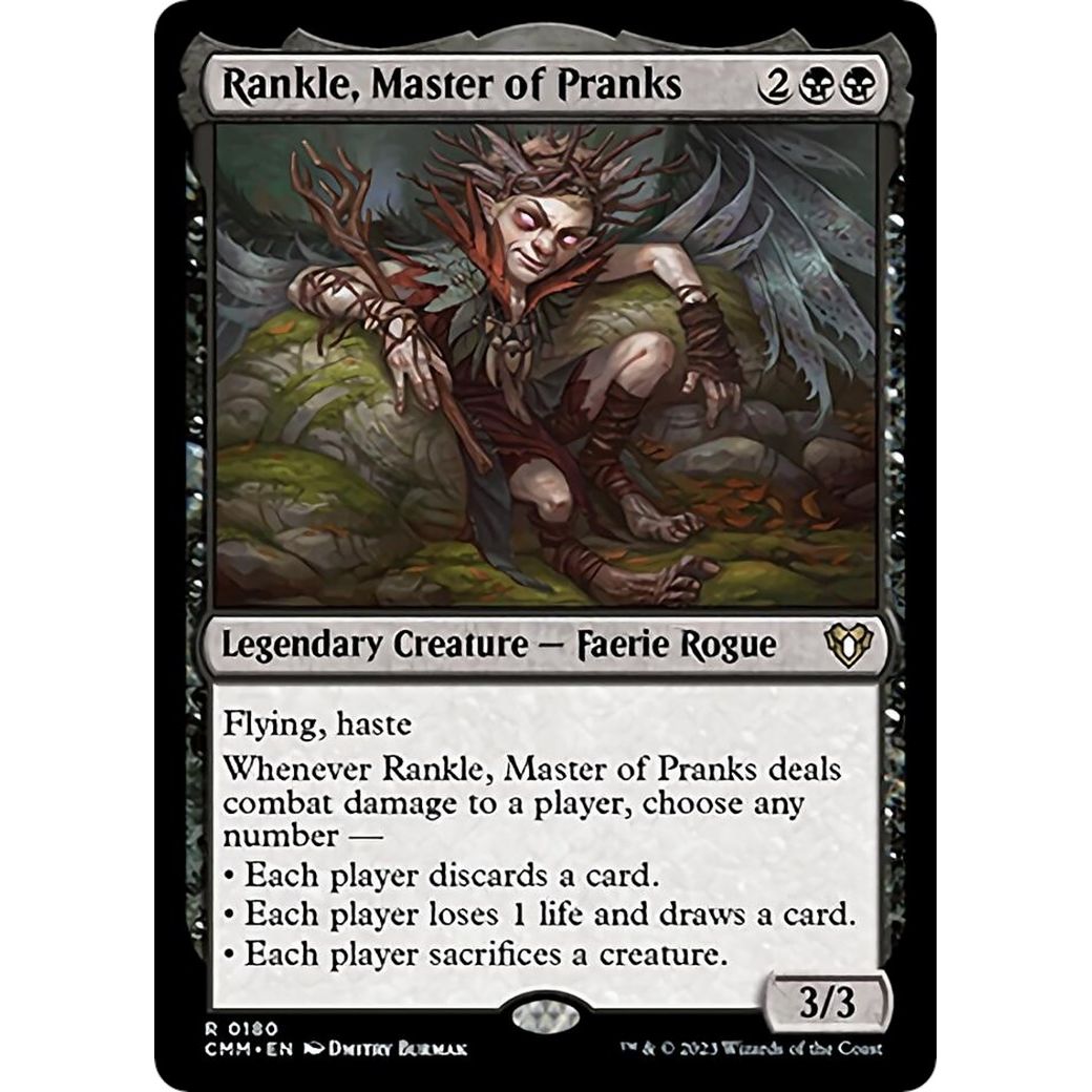 Image for Rankle, Master of Pranks (180) (CMM) - Magic: The Gathering
