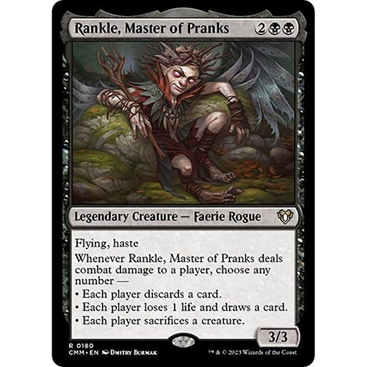 Image for Rankle, Master of Pranks (180) (CMM) - Magic: The Gathering