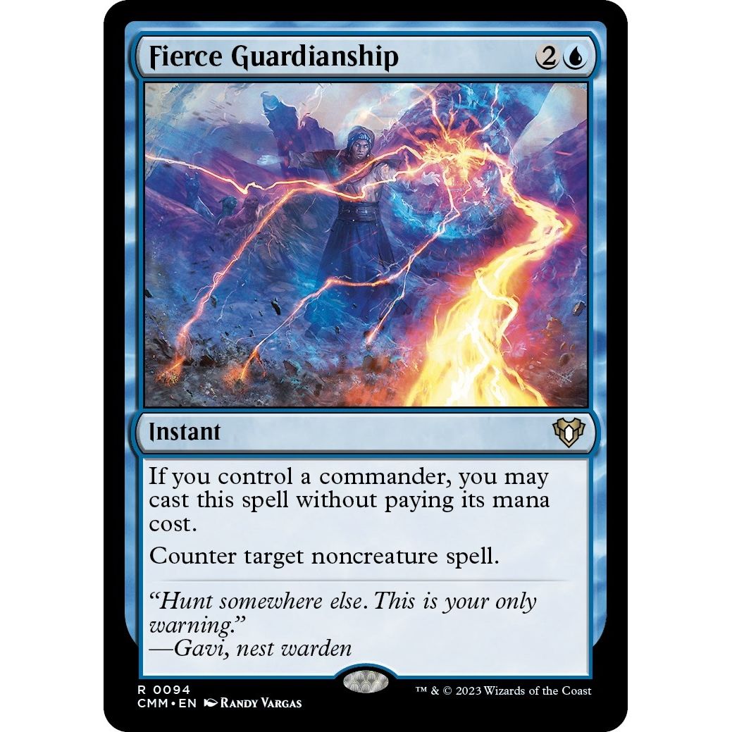 Image for Fierce Guardianship (94) (CMM) - Magic: The Gathering