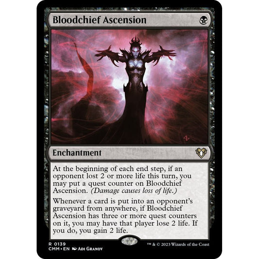 Image for Bloodchief Ascension (139) (CMM) - Magic: The Gathering