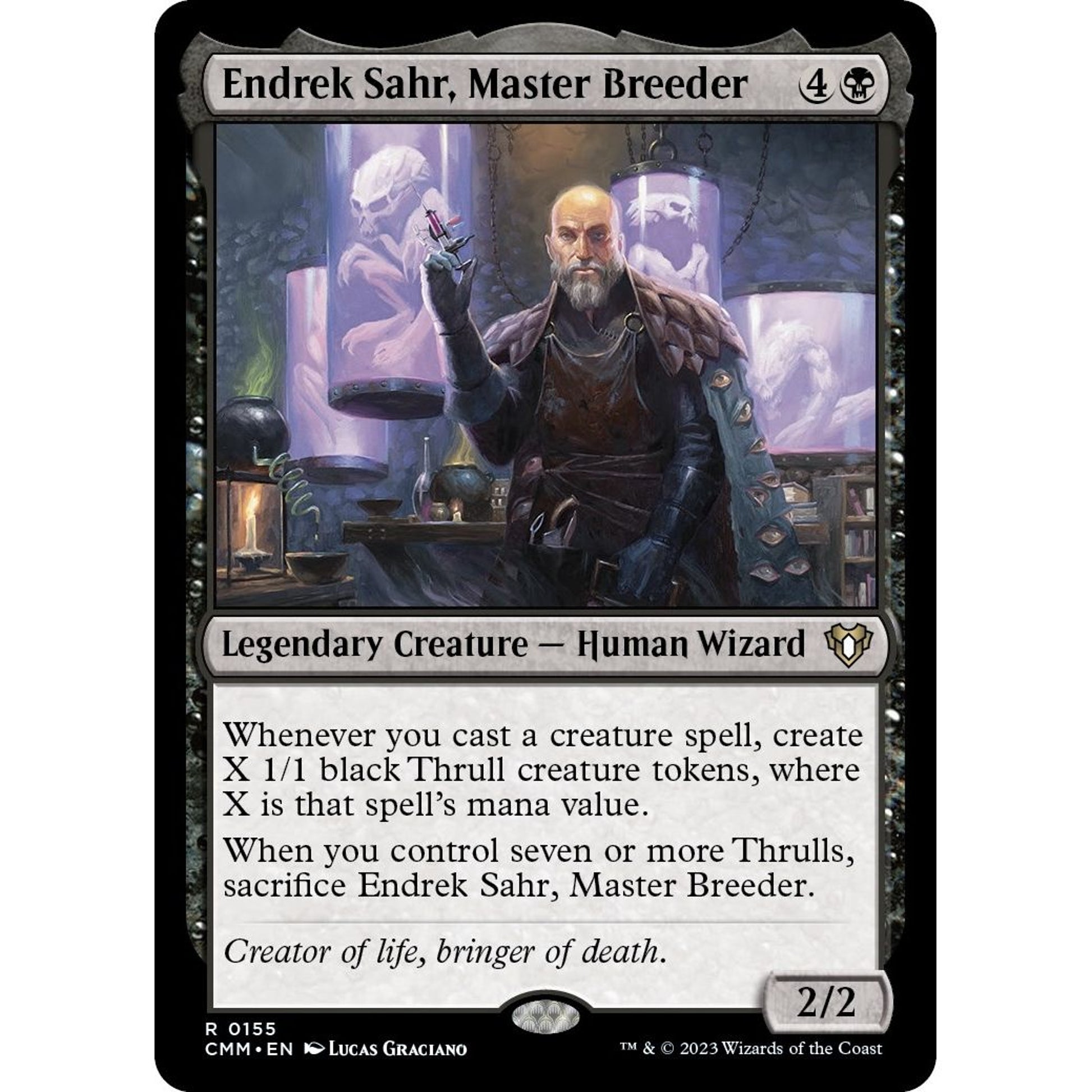 Image for Endrek Sahr, Master Breeder (155) (CMM) - Magic: The Gathering