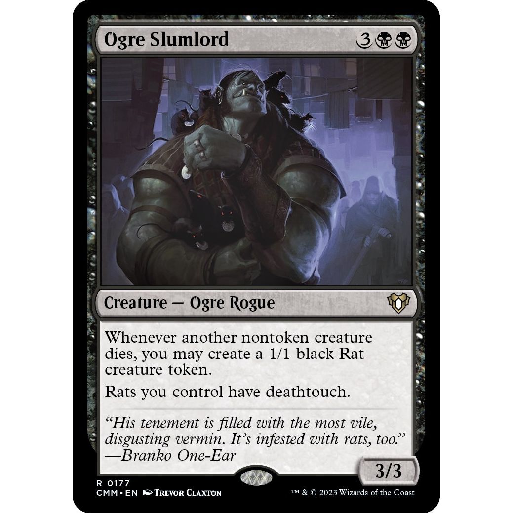 Image for Ogre Slumlord (177) (CMM) - Magic: The Gathering