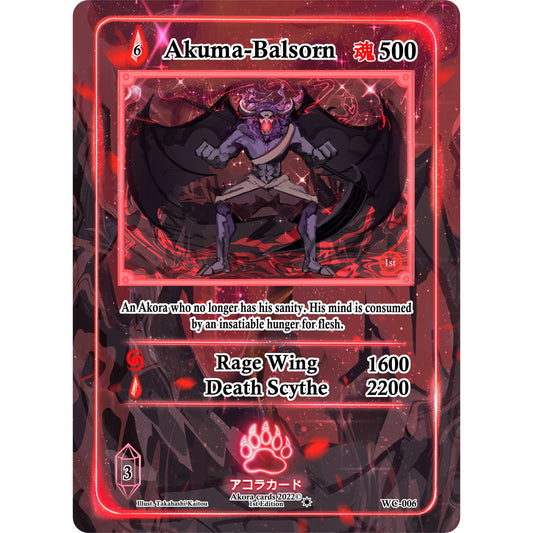 Image for Akuma-Balsorn (WC-006) (WC1E) - Akora TCG