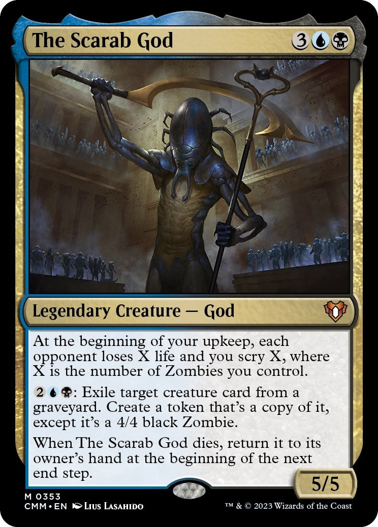 The Scarab God (353) (CMM)