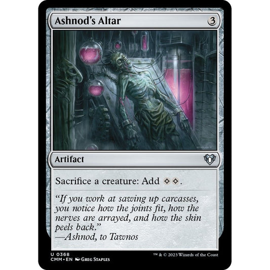 Image for Ashnod's Altar (368) (CMM) - Magic: The Gathering