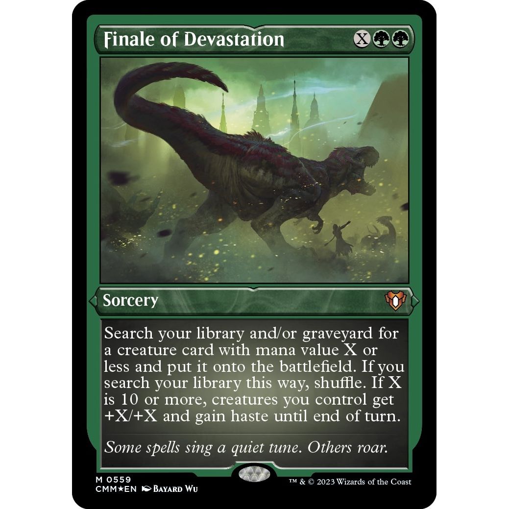 Image for Finale of Devastation (Foil Etched) (559) (CMM) - Magic: The Gathering