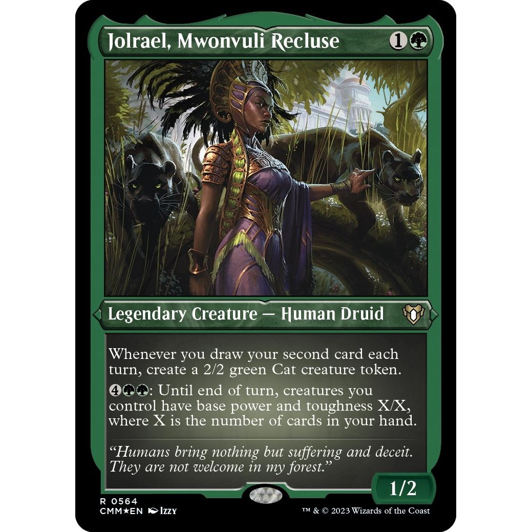 Image for Jolrael, Mwonvuli Recluse (Foil Etched) (564) (CMM) - Magic: The Gathering