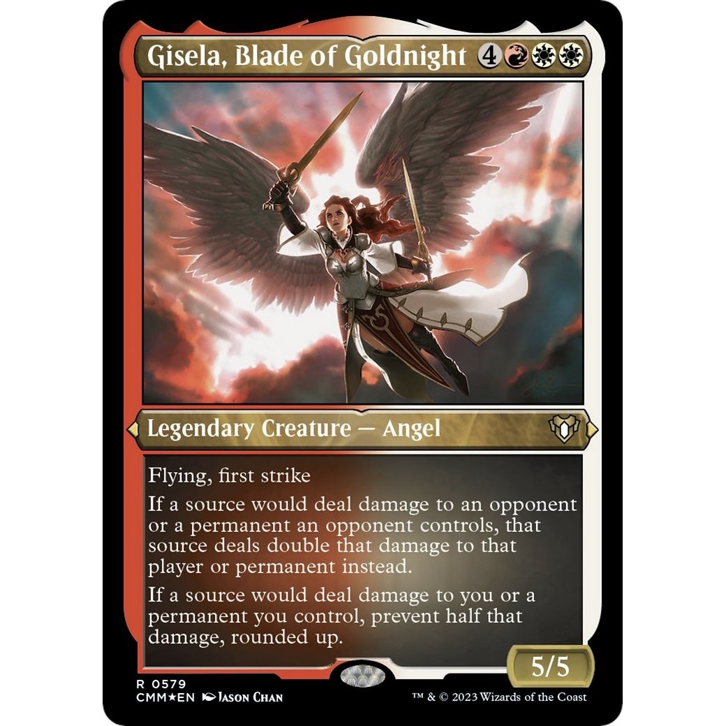 Image for Gisela, Blade of Goldnight (Foil Etched) (579) (CMM) - Magic: The Gathering