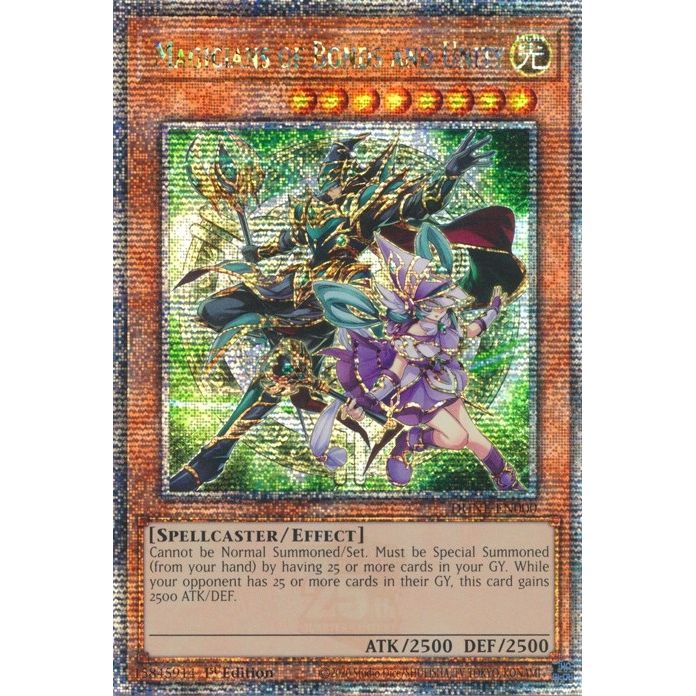 Image for Magicians of Bonds and Unity (Quarter Century Secret Rare) (DUNE-EN000) (DUNE) - YuGiOh