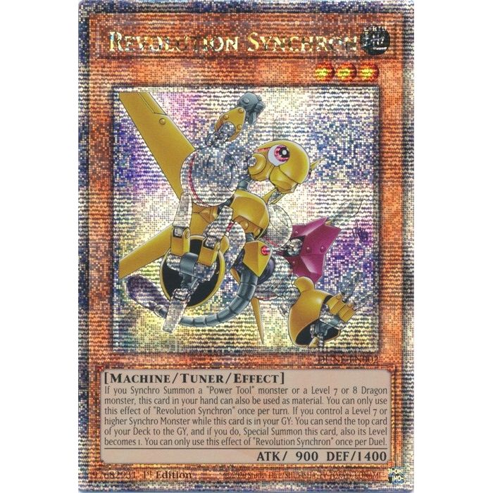 Image for Revolution Synchron (Quarter Century Secret Rare) (DUNE-EN002) (DUNE) - YuGiOh