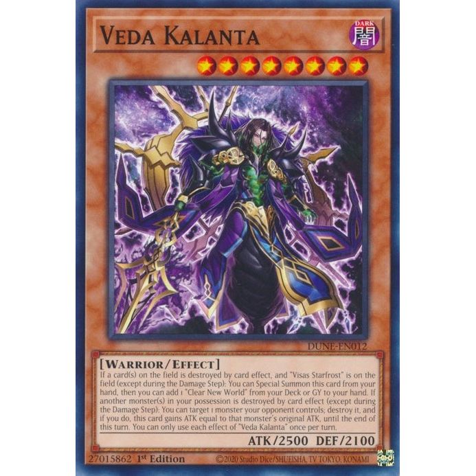 Image for Veda Kalanta (DUNE-EN012) (DUNE) - YuGiOh