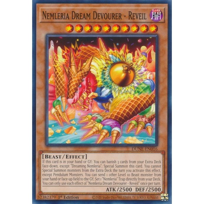 Image for Nemleria Dream Devourer - Reveil (DUNE-EN016) (DUNE) - YuGiOh