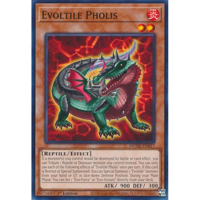 Image for Evoltile Pholis (DUNE-EN017) (DUNE) - YuGiOh