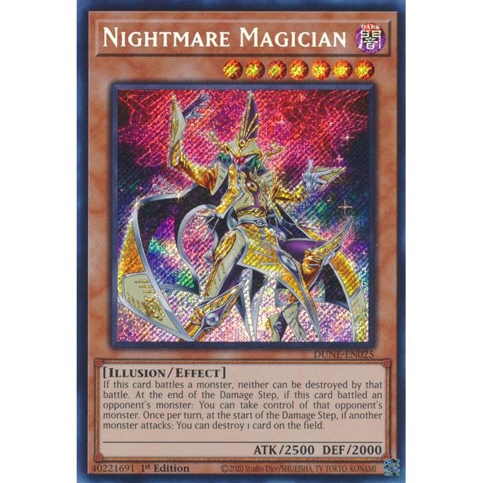 Image for Nightmare Magician (DUNE-EN025) (DUNE) - YuGiOh