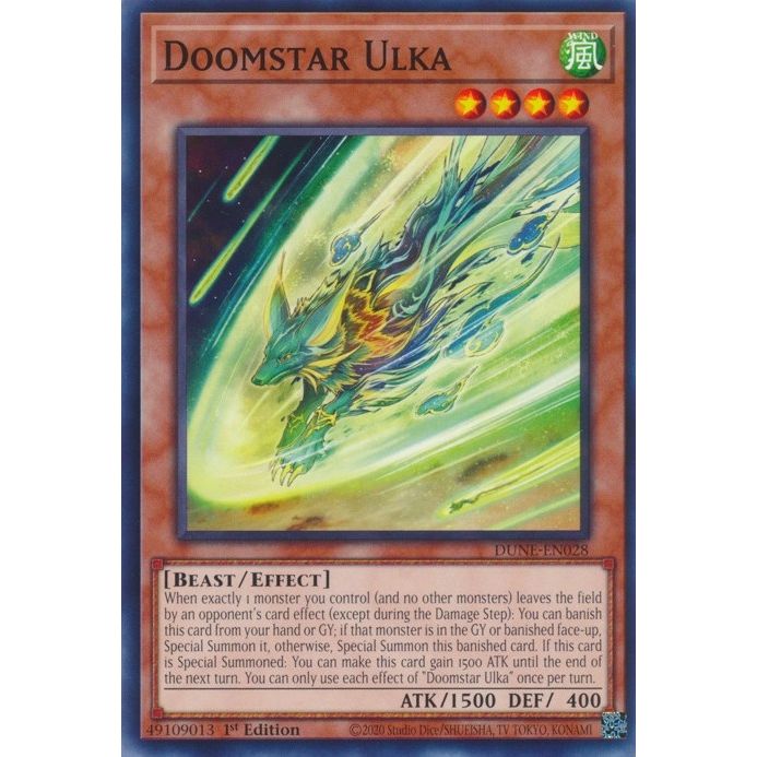 Image for Doomstar Ulka (DUNE-EN028) (DUNE) - YuGiOh