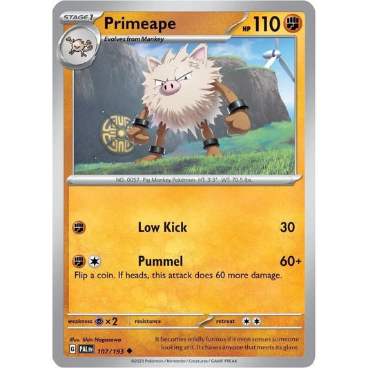 Image for Primeape - 107/193 (Cosmos Holo) (107/193) (MCAP) - Pokemon