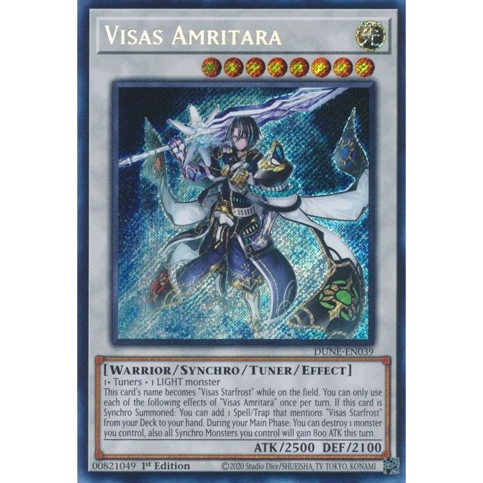 Image for Visas Amritara (DUNE-EN039) (DUNE) - YuGiOh