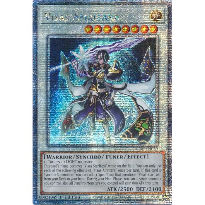 Image for Visas Amritara (Quarter Century Secret Rare) (DUNE-EN039) (DUNE) - YuGiOh