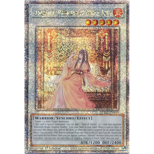 Image for Angelica, Princess of Noble Arms (Quarter Century Secret Rare) (DUNE-EN040) (DUNE) - YuGiOh