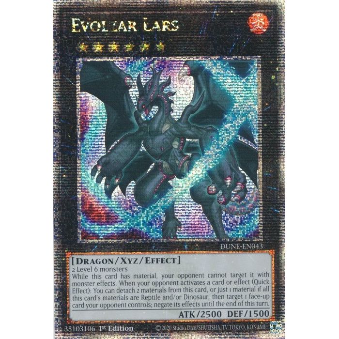 Image for Evolzar Lars (Quarter Century Secret Rare) (DUNE-EN043) (DUNE) - YuGiOh