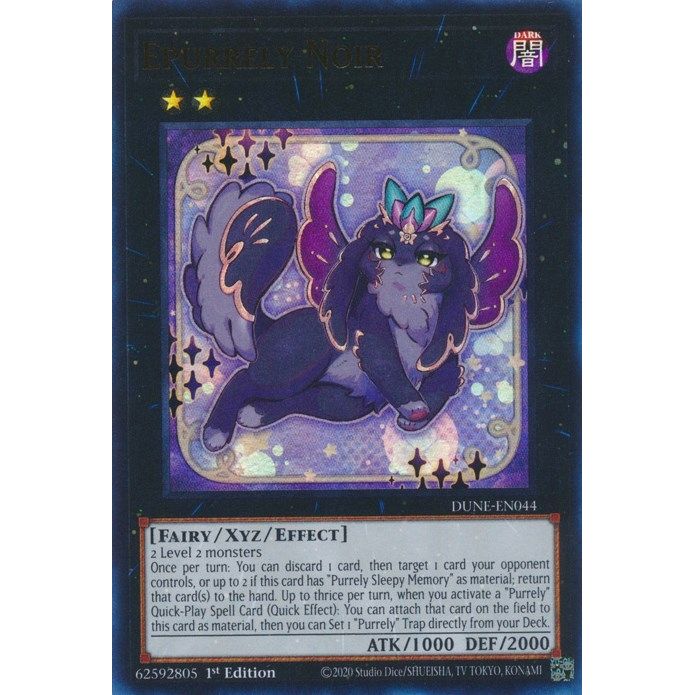 Image for Epurrely Noir (DUNE-EN044) (DUNE) - YuGiOh