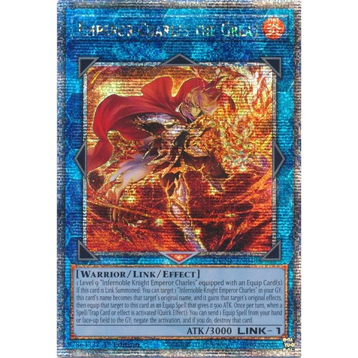 Image for Emperor Charles the Great (Quarter Century Secret Rare) (DUNE-EN048) (DUNE) - YuGiOh