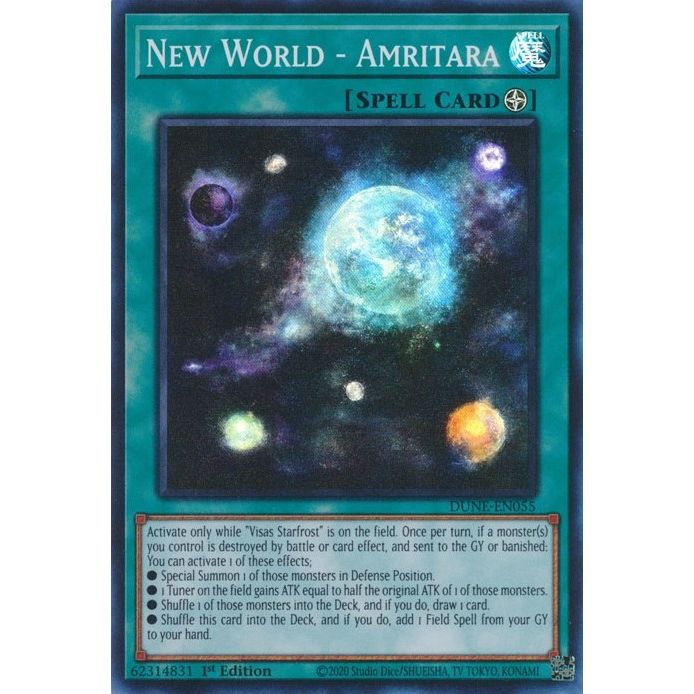 Image for New World - Amritara (DUNE-EN055) (DUNE) - YuGiOh