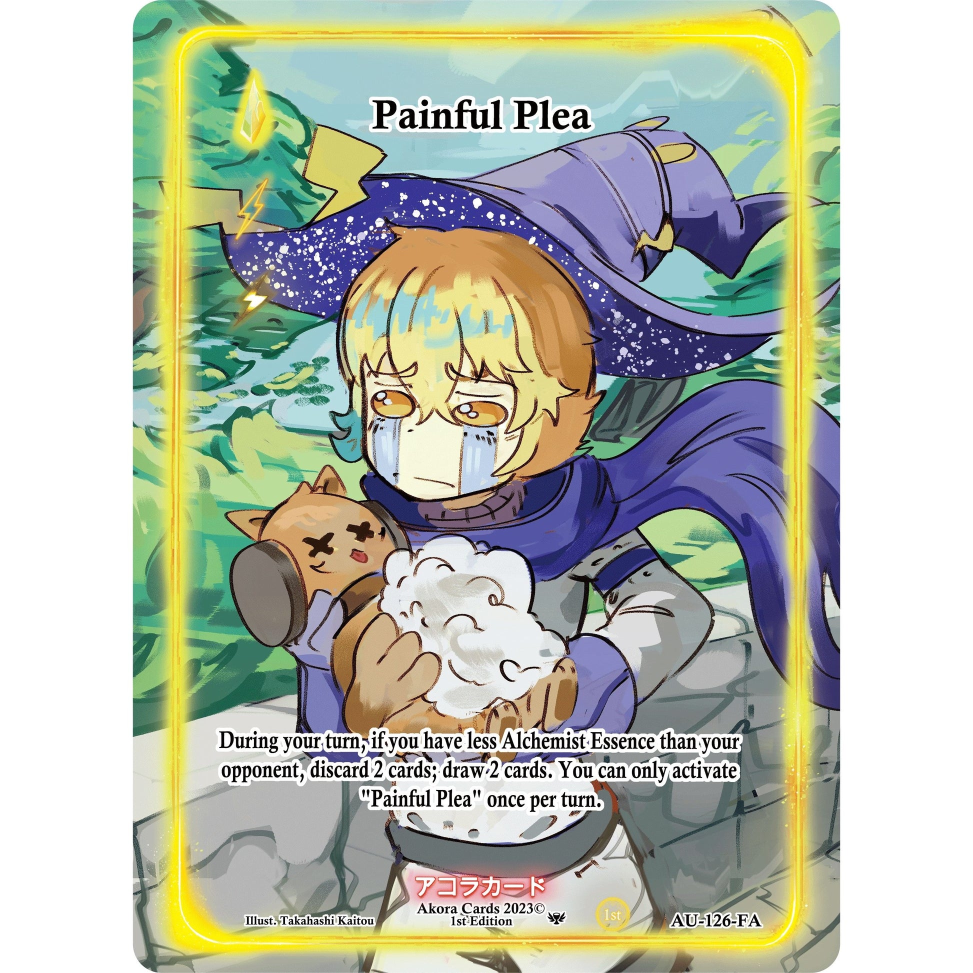 Image for Painful Plea (Full Art) (AU-126-FA) (AU1E) - Akora TCG