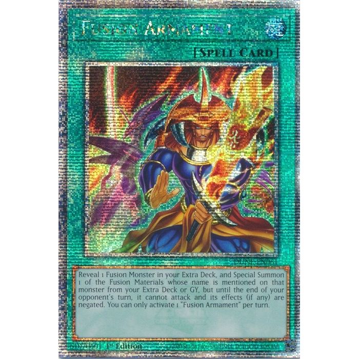 Image for Fusion Armament (Quarter Century Secret Rare) (DUNE-EN061) (DUNE) - YuGiOh