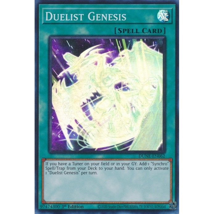 Image for Duelist Genesis (DUNE-EN062) (DUNE) - YuGiOh
