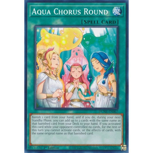 Image for Aqua Chorus Round (DUNE-EN067) (DUNE) - YuGiOh