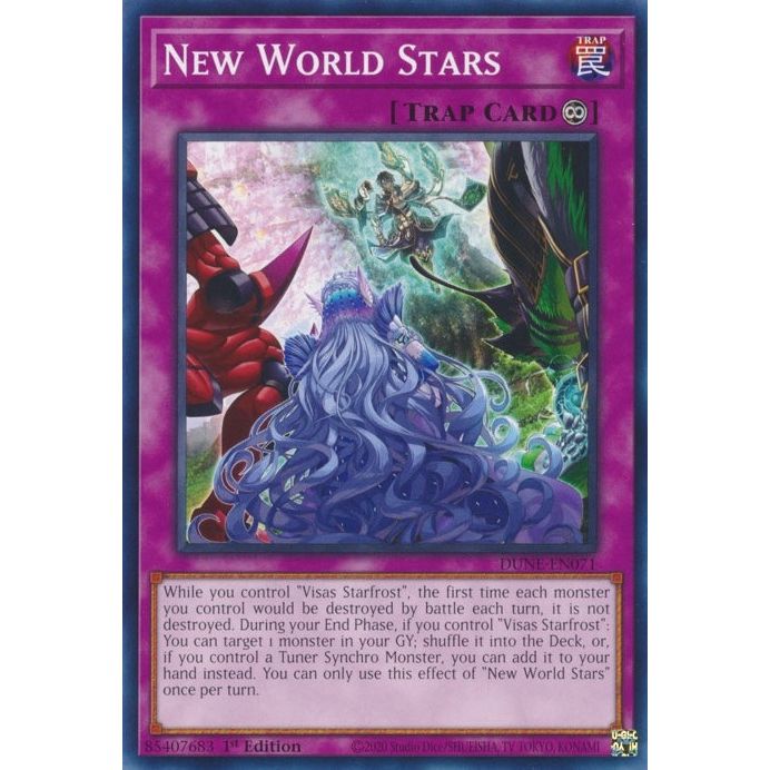 Image for New World Stars (DUNE-EN071) (DUNE) - YuGiOh