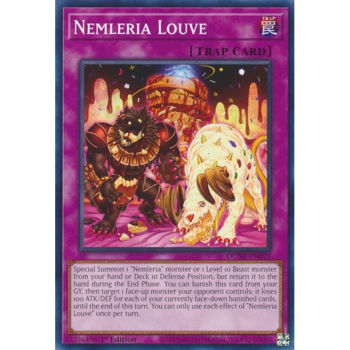 Image for Nemleria Louve (DUNE-EN073) (DUNE) - YuGiOh