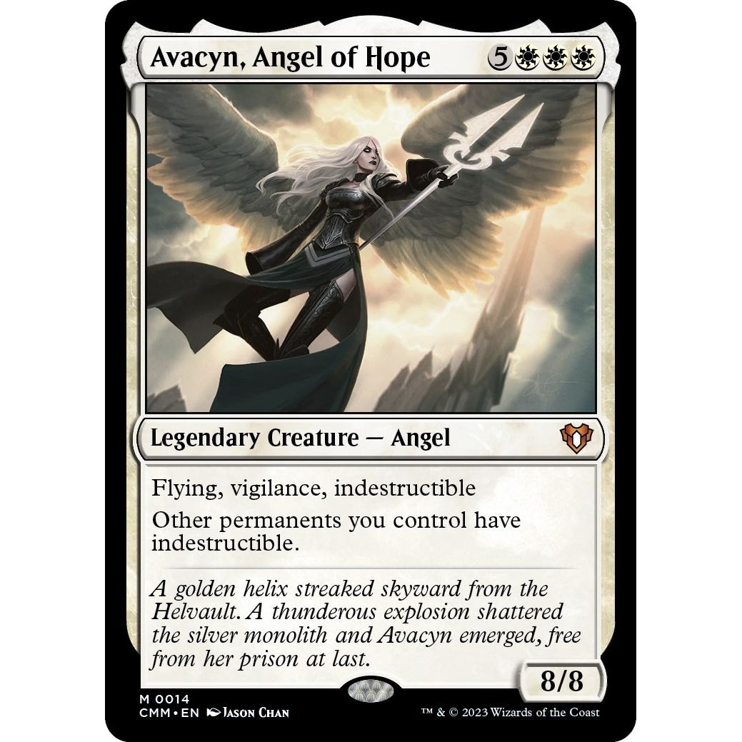 Image for Avacyn, Angel of Hope (14) (CMM) - Magic: The Gathering