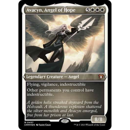 Image for Avacyn, Angel of Hope (Foil Etched) (457) (CMM) - Magic: The Gathering