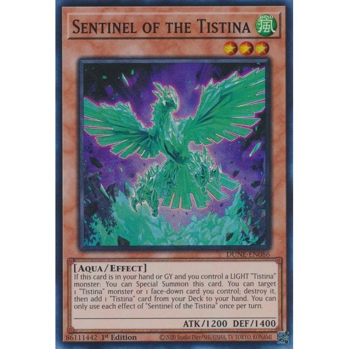 Image for Sentinel of the Tistina (DUNE-EN086) (DUNE) - YuGiOh