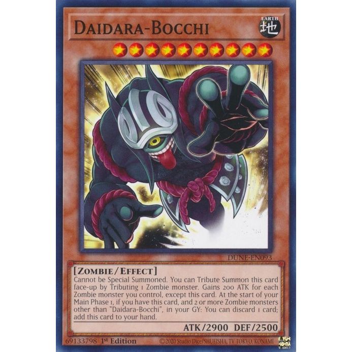 Image for Daidara-Bocchi (DUNE-EN093) (DUNE) - YuGiOh