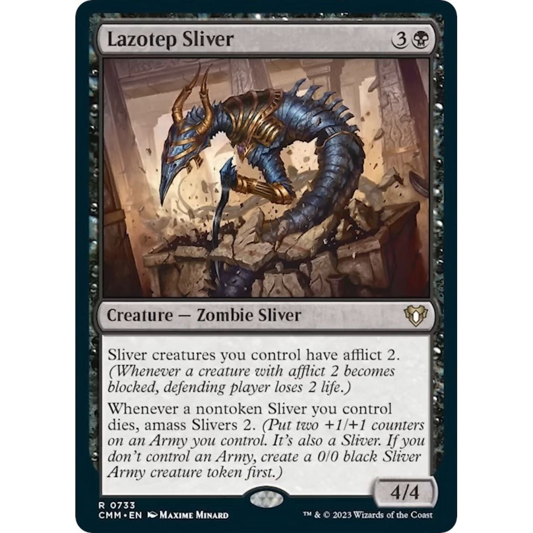 Image for Lazotep Sliver (733) (CMM) - Magic: The Gathering