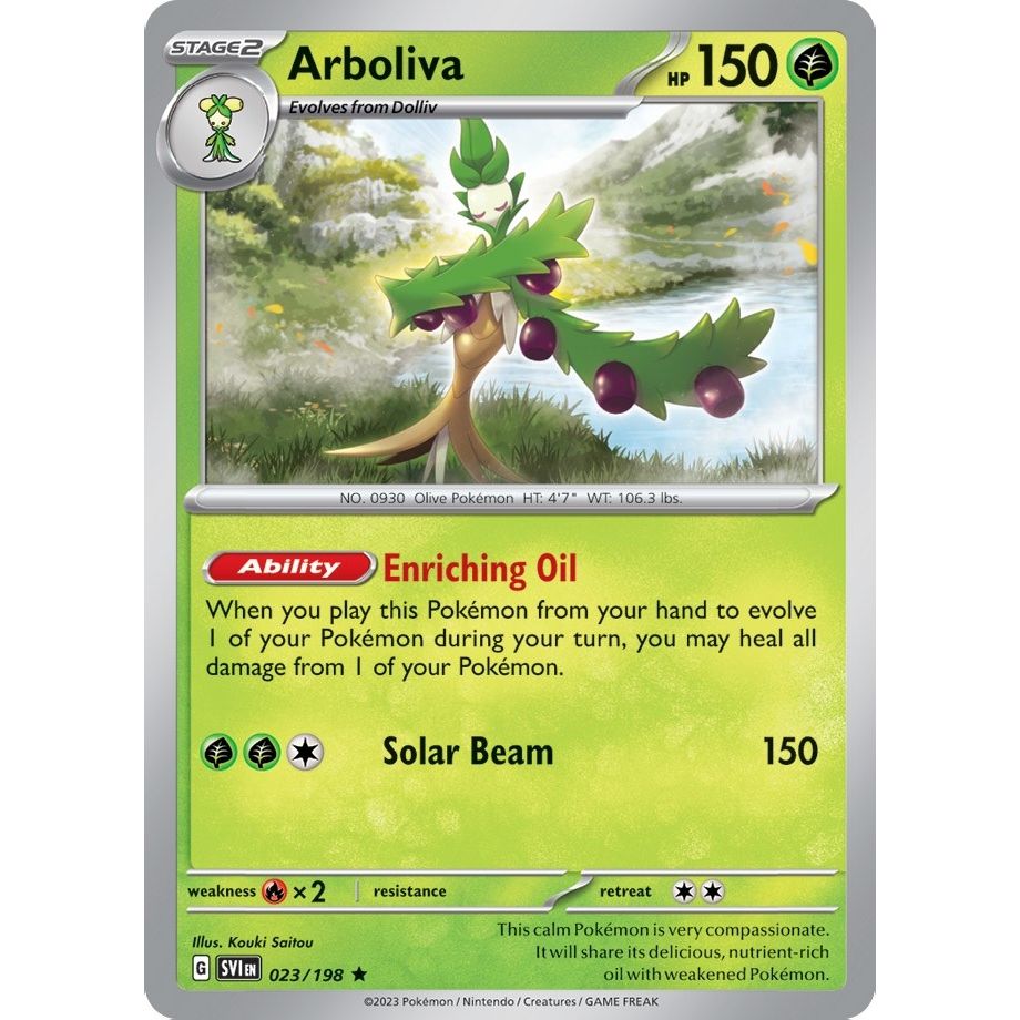 Image for Arboliva - 023/198 (Line Holo) (023/198) (MCAP) - Pokemon