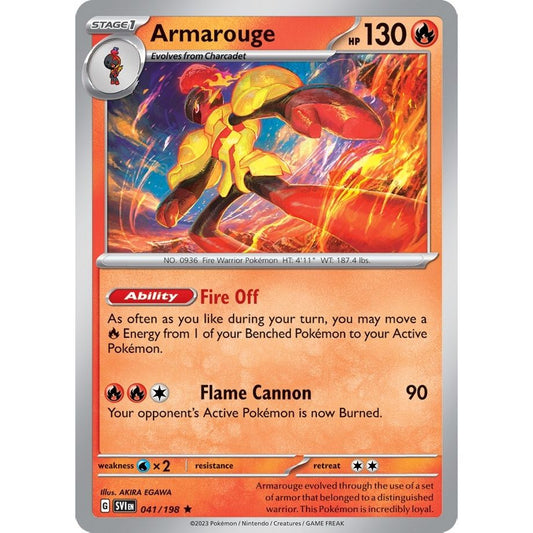 Image for Armarouge - 041/198 (Line Holo) (041/198) (MCAP) - Pokemon