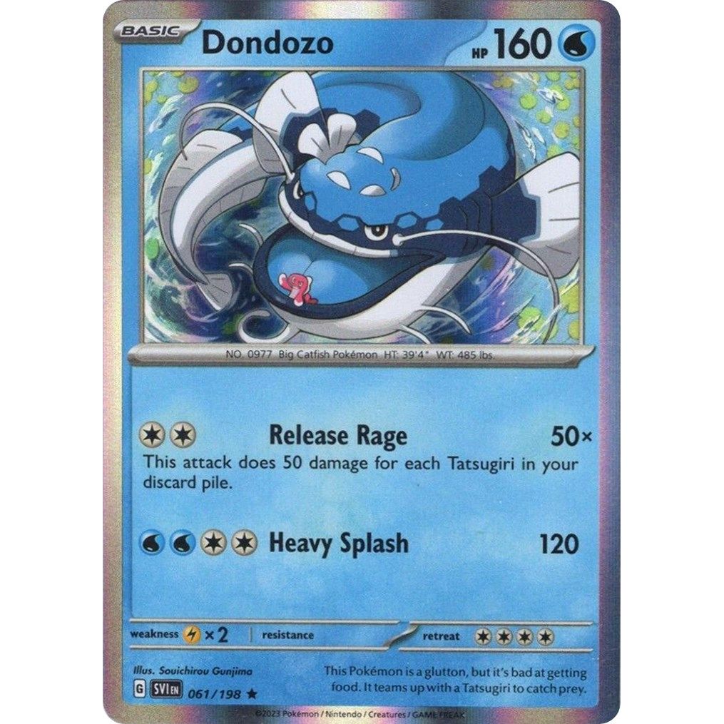 Image for Dondozo - 061/198 (Line Holo) (061/198) (MCAP) - Pokemon