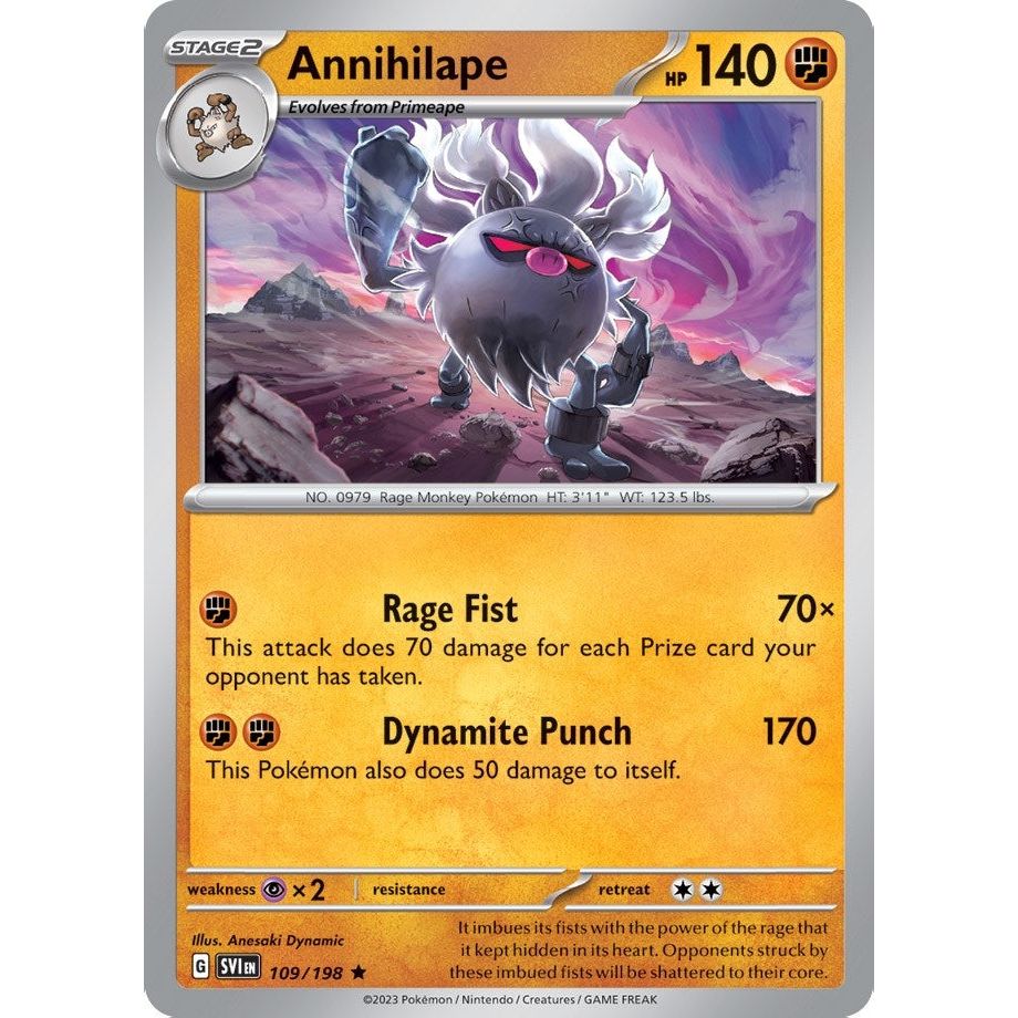 Image for Annihilape (109/198) (PR) - Pokemon