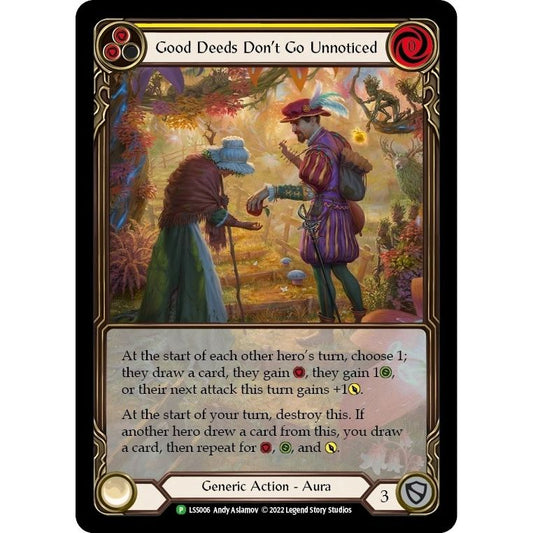 Image for Good Deeds Don't Go Unnoticed - LSS006 (LSS006) (PR) - Flesh and Blood TCG