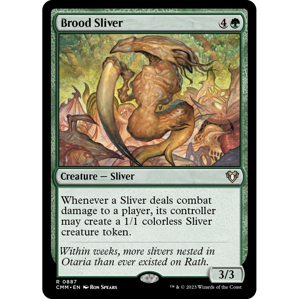 Image for Brood Sliver (887) (CMM) - Magic: The Gathering